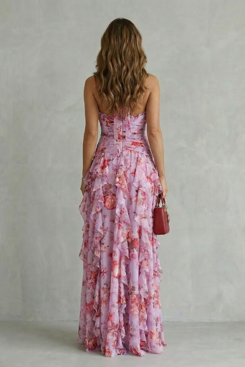 Olivia | Halter Maxi Dress