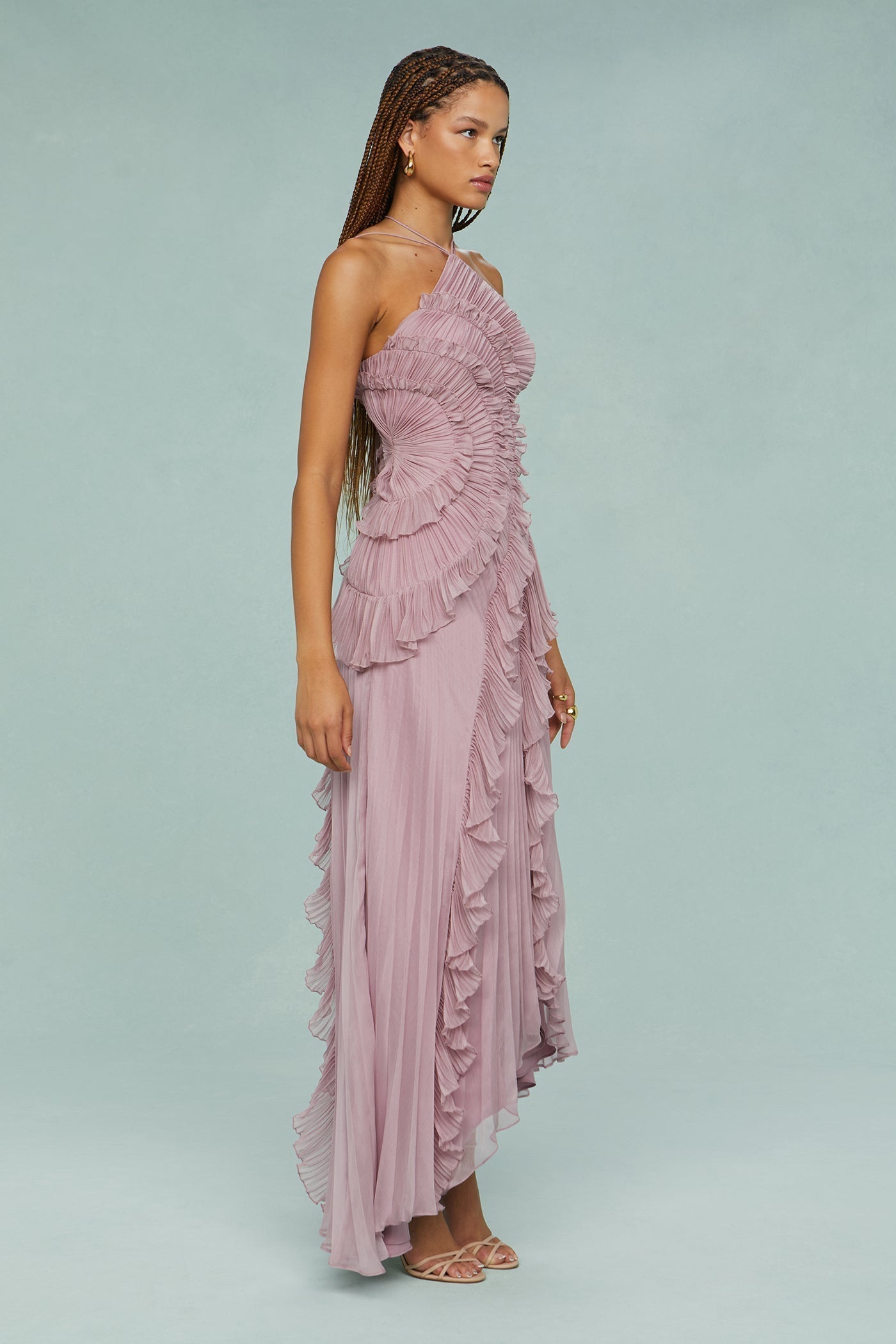 Estelle™ | Elegant Halter Dress