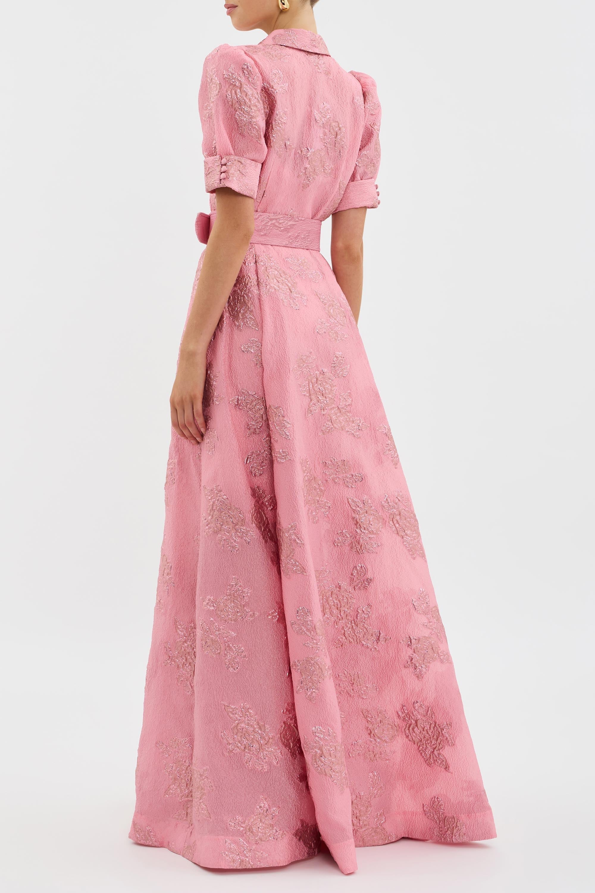 Anabella™ | Floral Puff Sleeve Dress