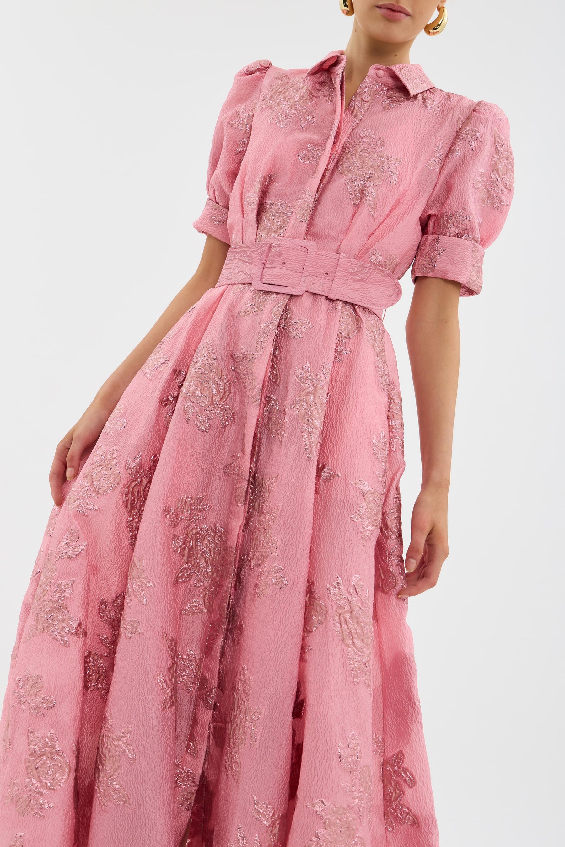 Anabella™ | Floral Puff Sleeve Dress