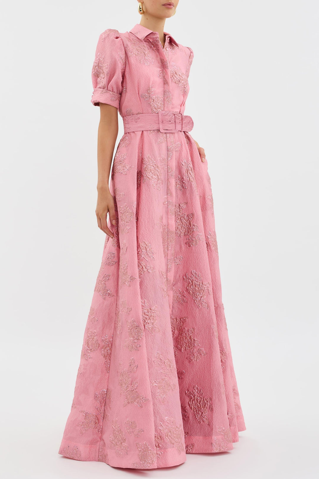 Anabella™ | Floral Puff Sleeve Dress