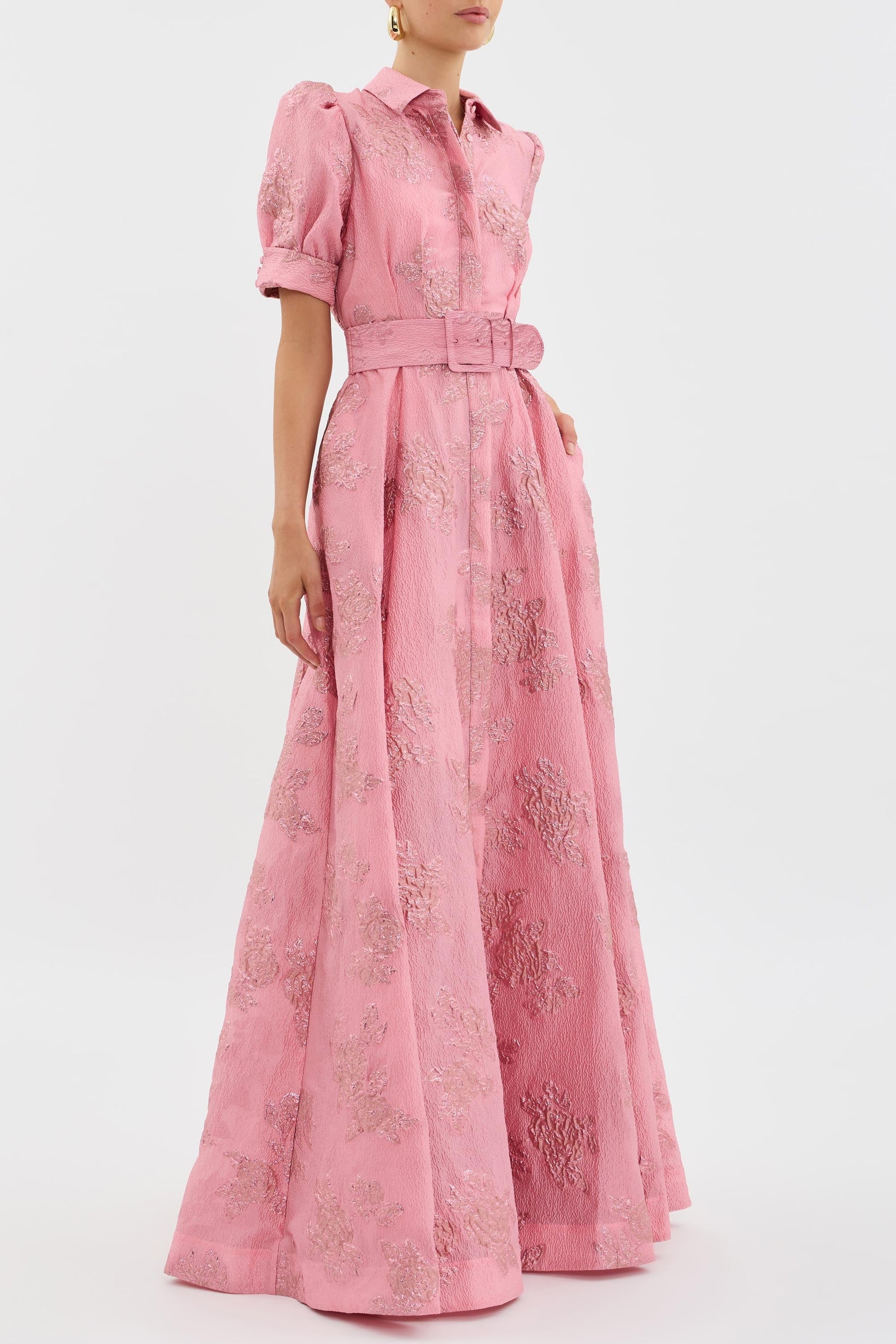 Anabella™ | Floral Puff Sleeve Dress