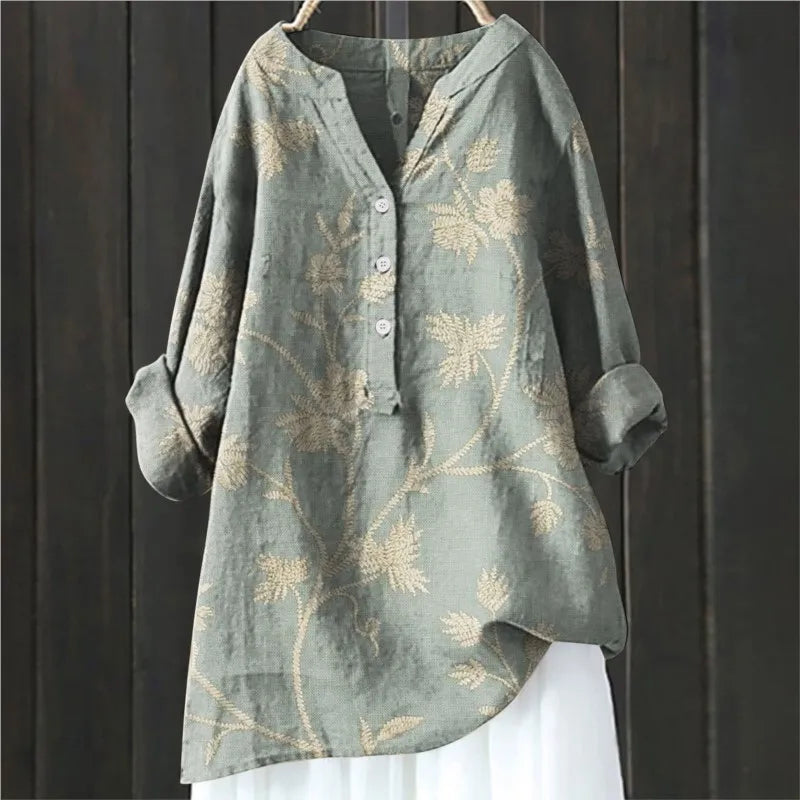 Angie | Casual Floral Blouse