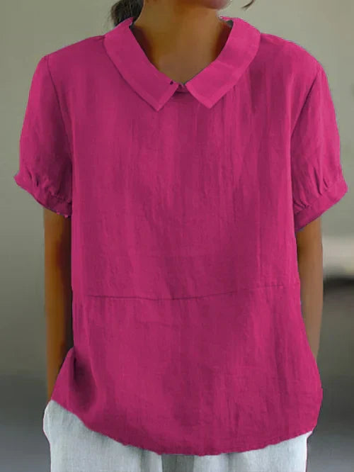 Riley | Relaxed Fit Collared Blouse