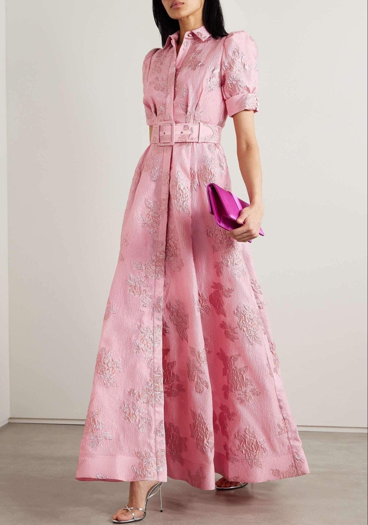 Anabella™ | Floral Puff Sleeve Dress